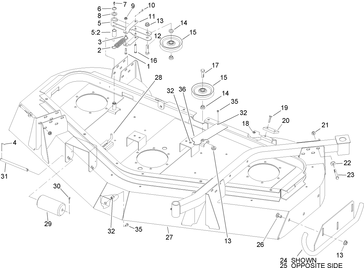 Roller and Skid Assembly