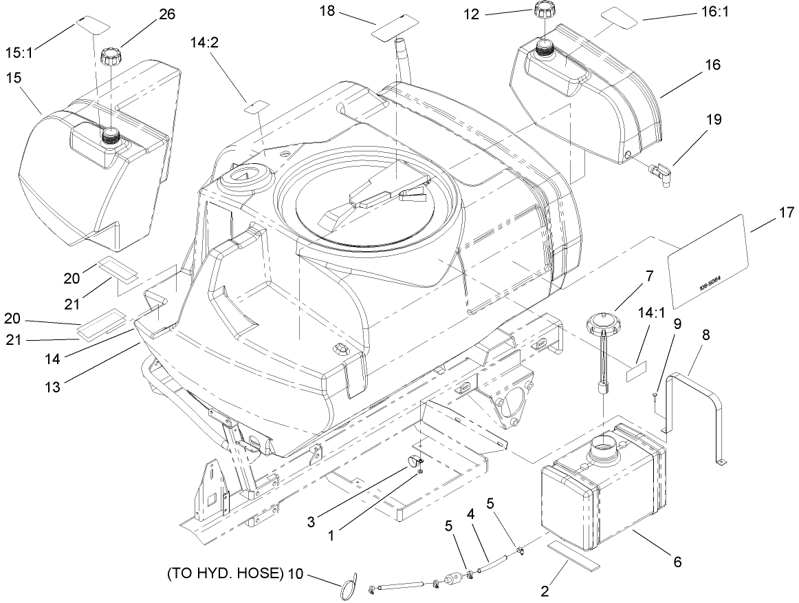 Fresh Water Tank Assembly
