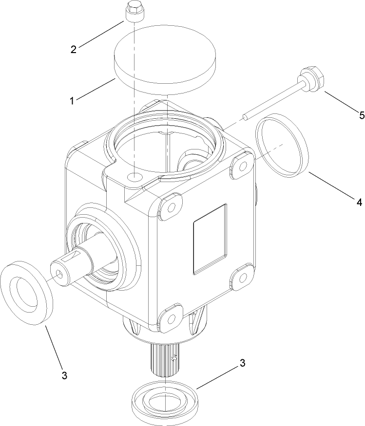 Gear Box Assembly No. 106-4355-03