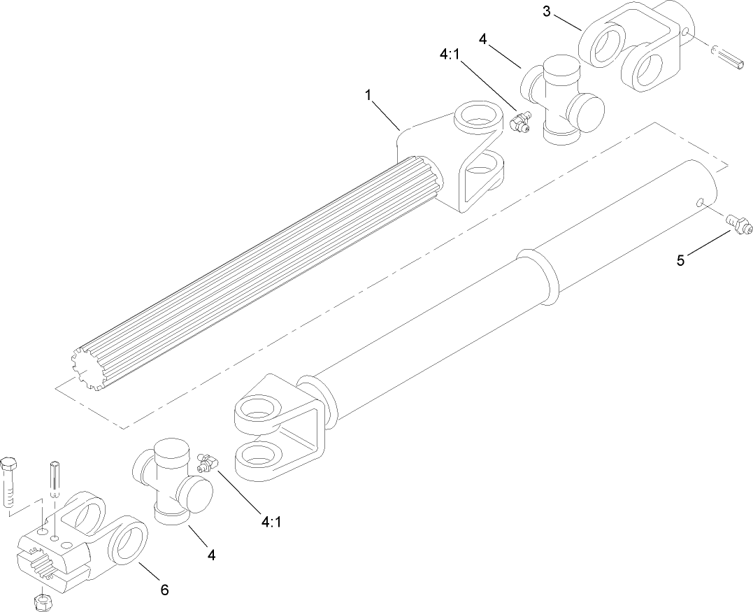 Driveshaft Assembly No. 93-9996