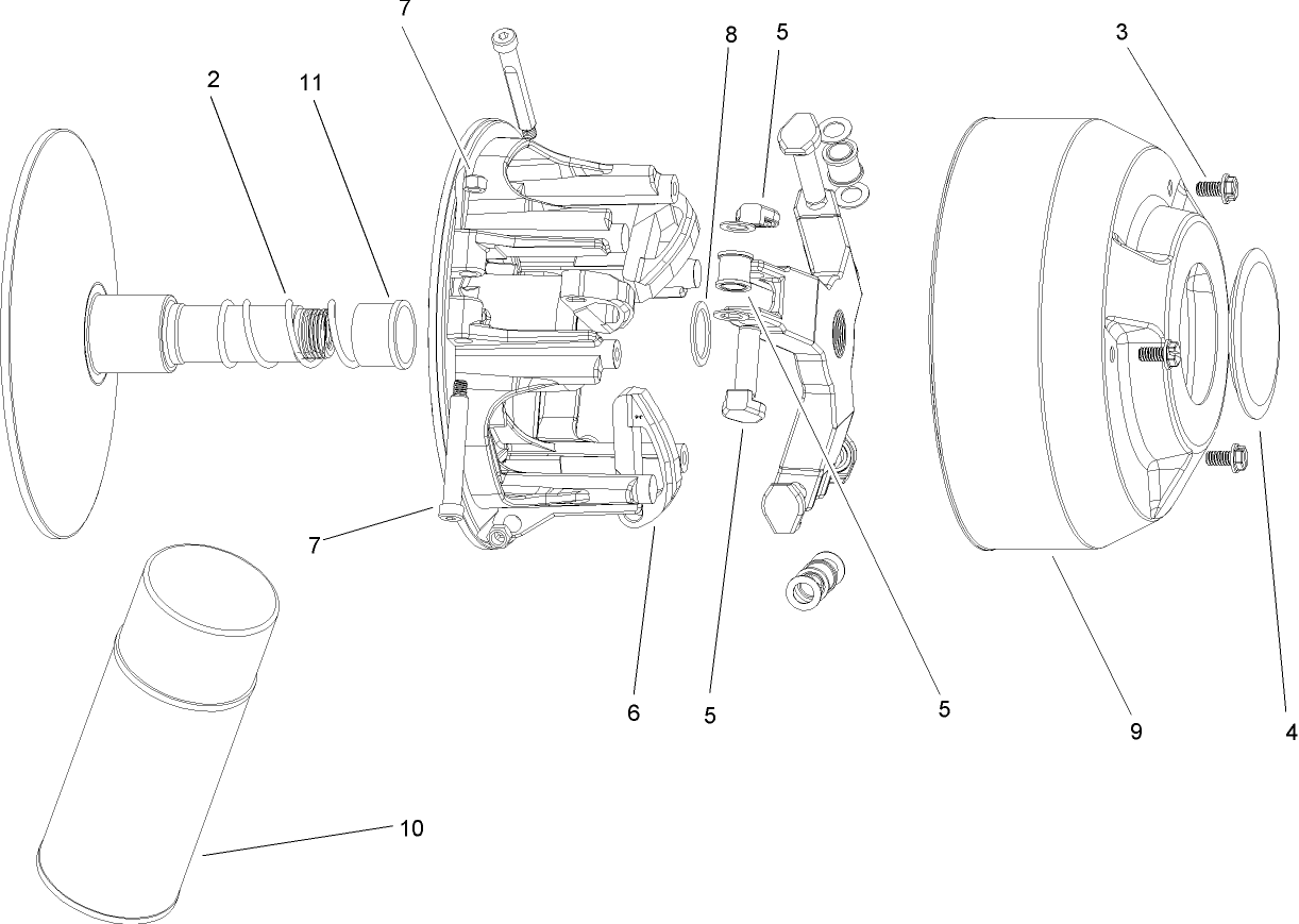 Drive Clutch Assembly No. 108-3049