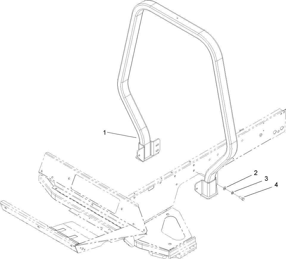 Roll-Over-Protection-System Assembly