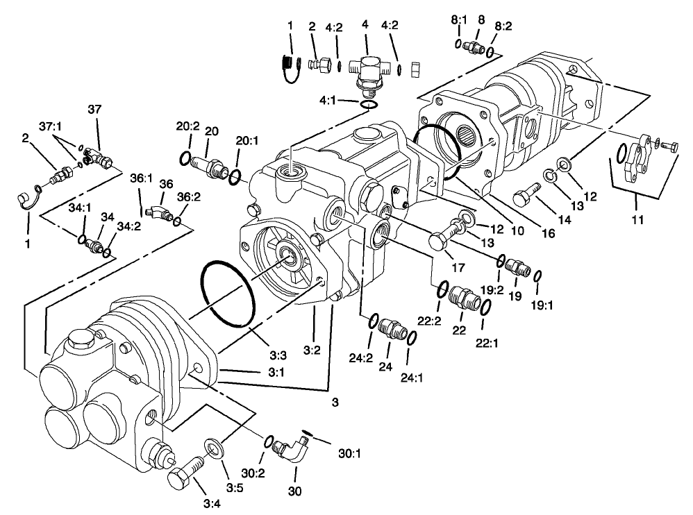 Hydraulic Pump Assembly