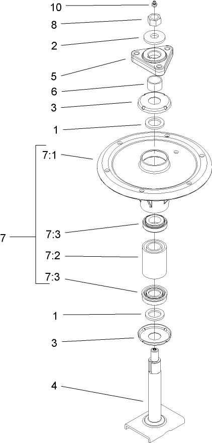 Spindle Assembly No. 107-8570