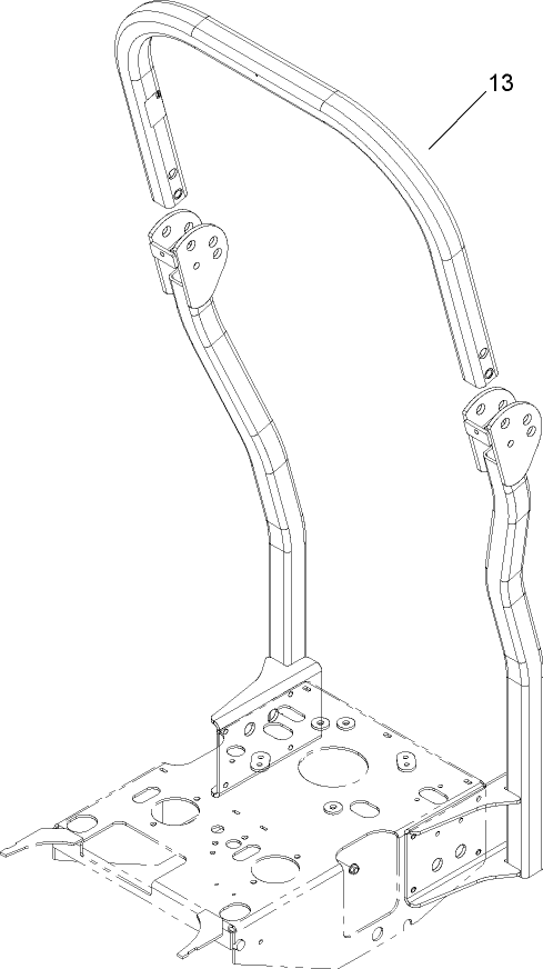 Roll-Over-Protection-System Assembly