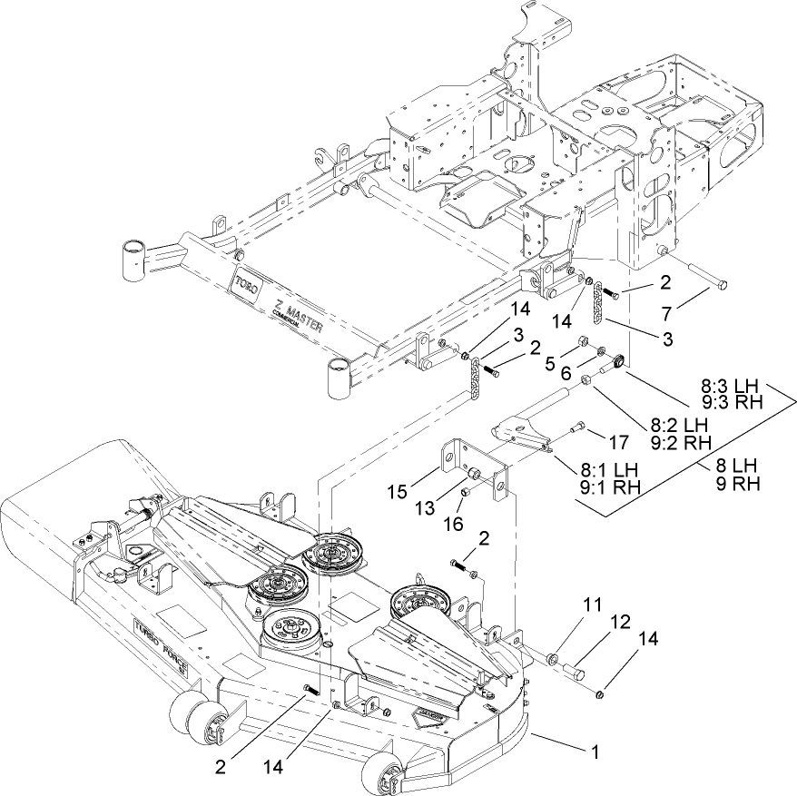 Deck Connection Assembly