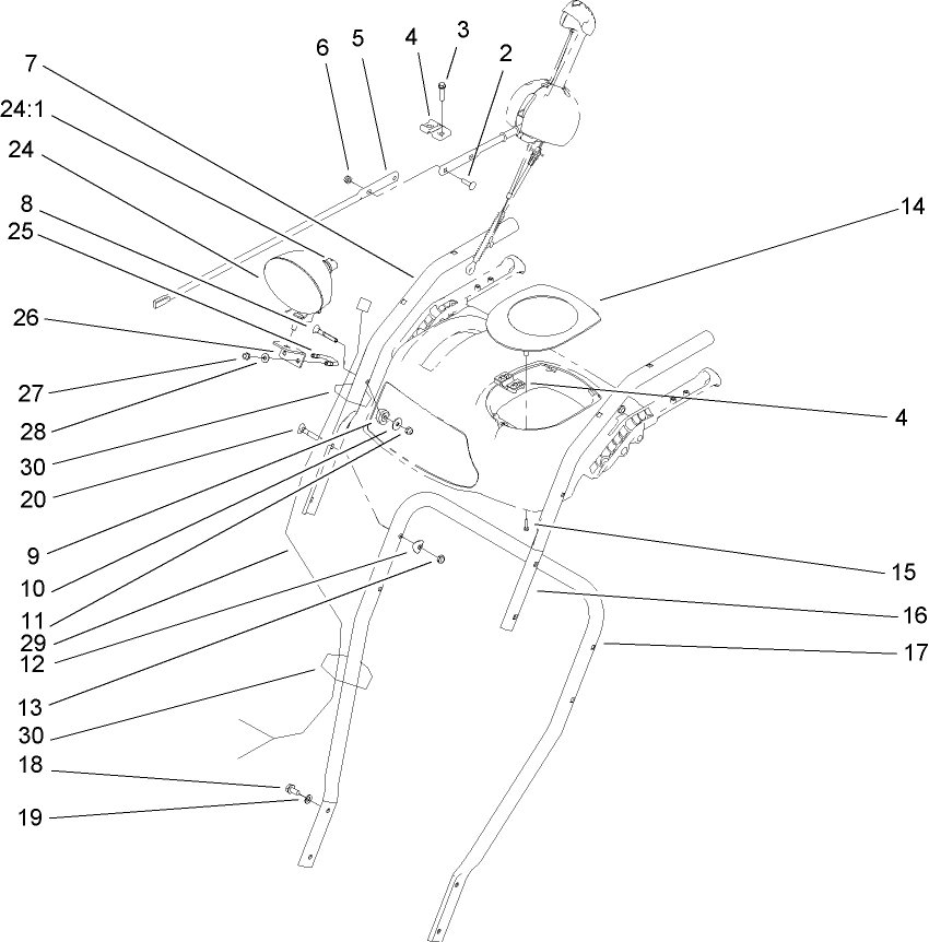 Handle and Control Assembly