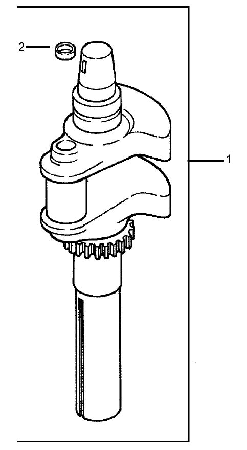 Crankshaft Assembly  Kohler CV20S-65601