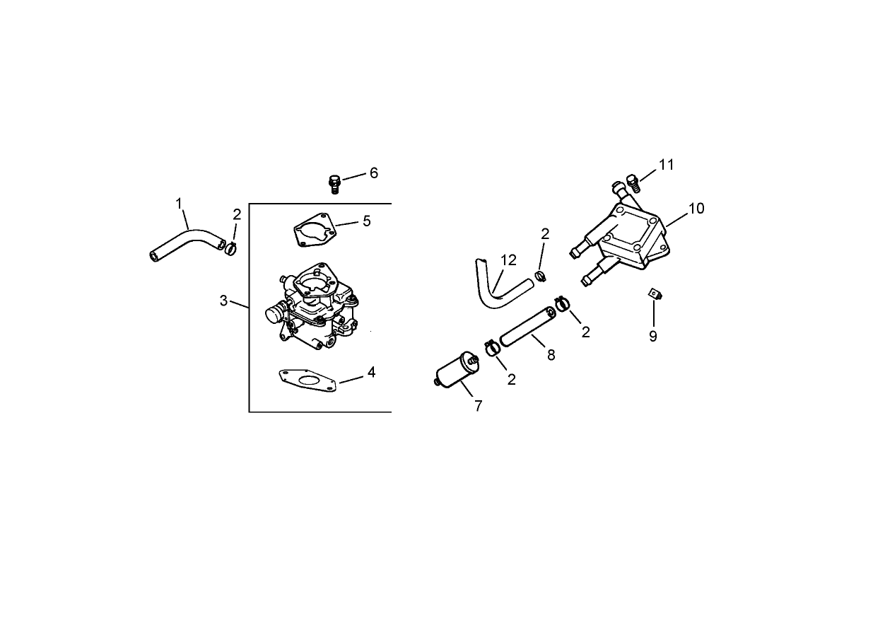 Fuel System Assembly Kohler CH23S 76585