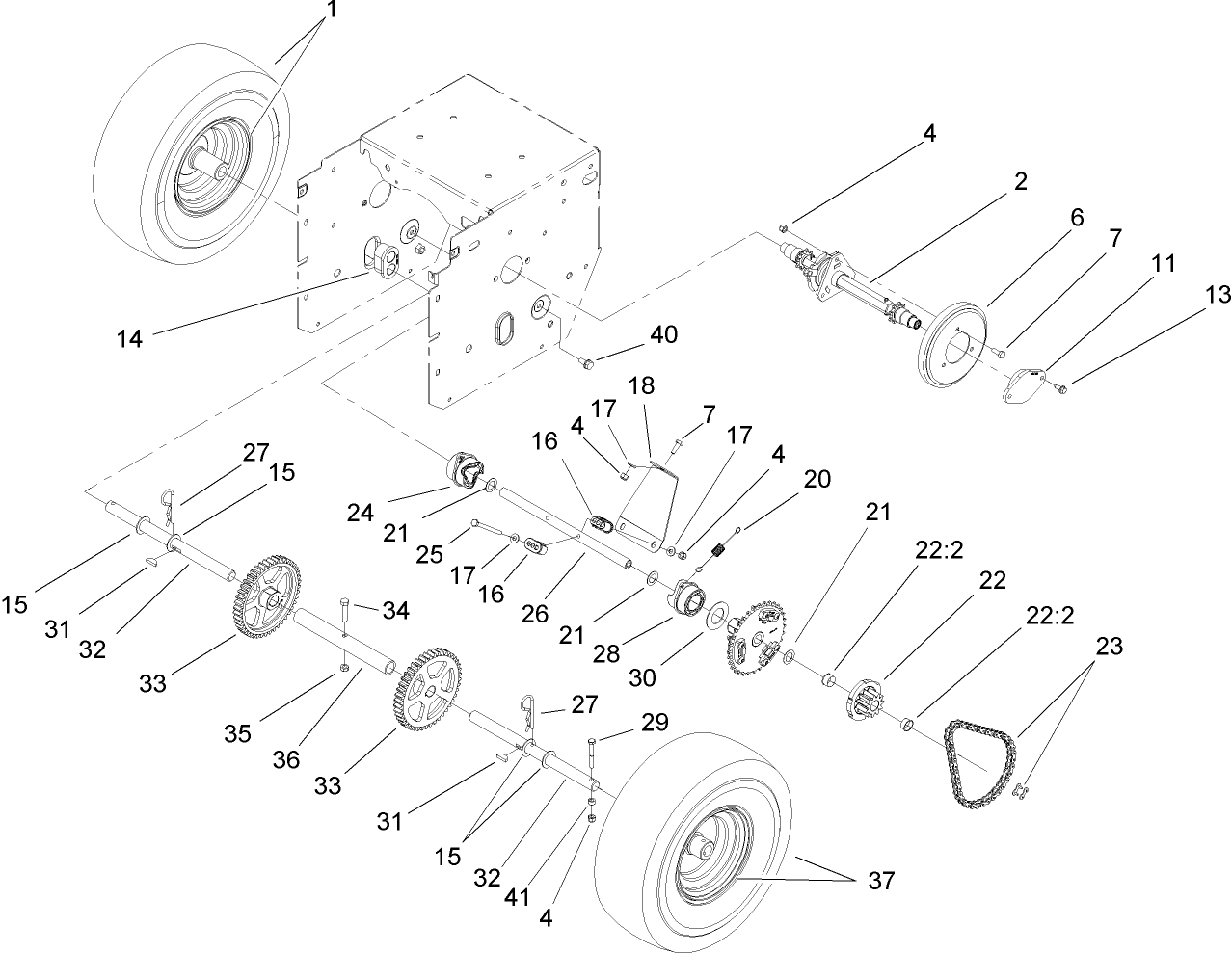Chain Drive Assembly