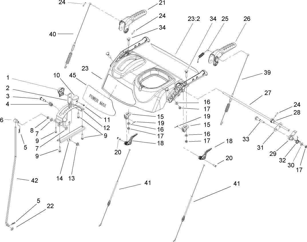 Handle and Control Assembly