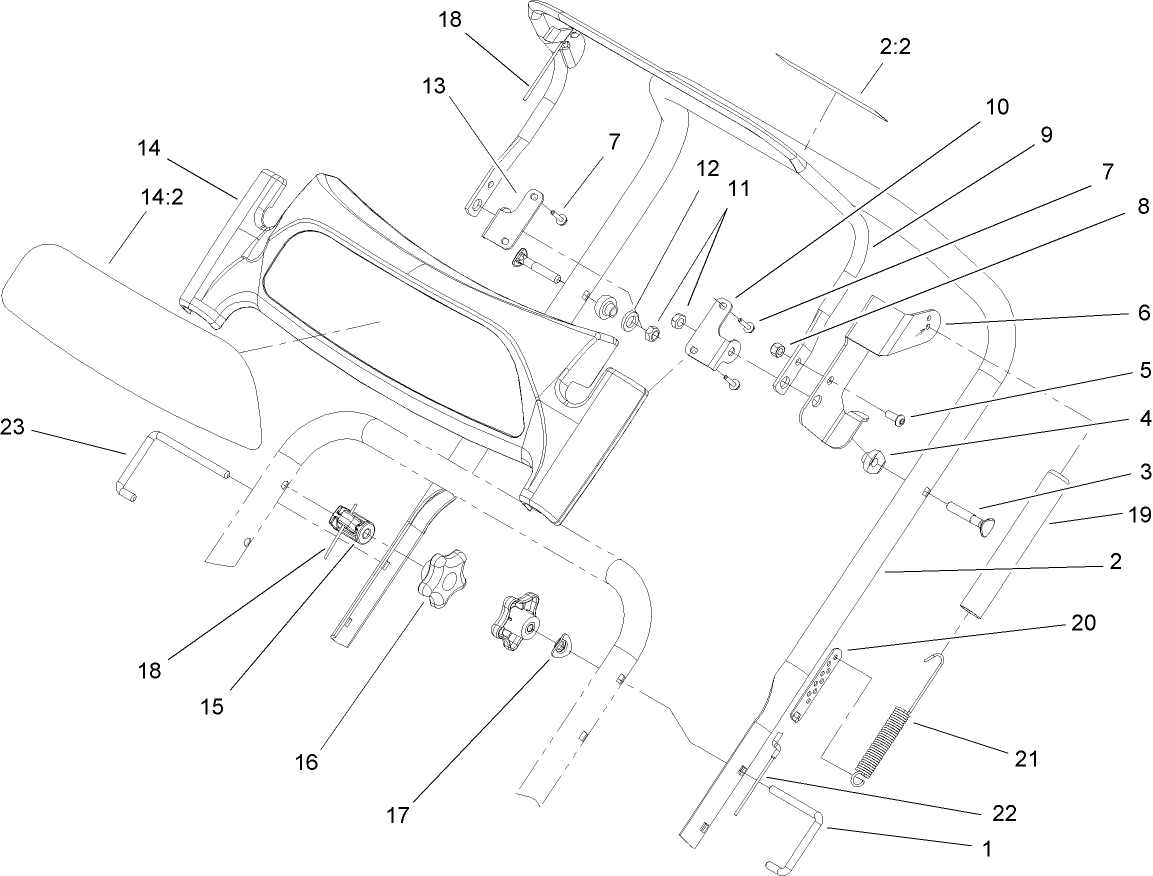 Upper Handle Assembly