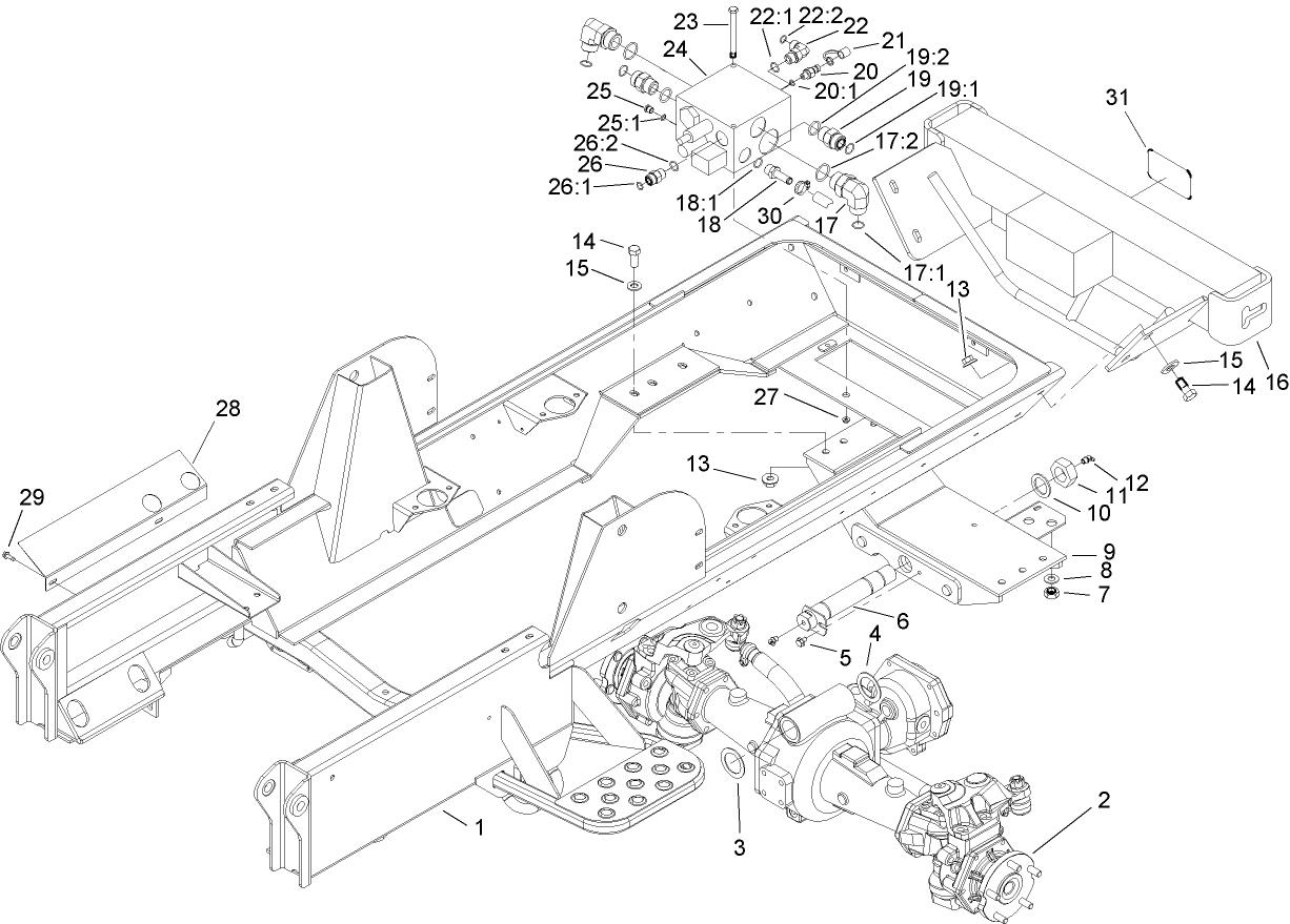 Frame and Bumper Assembly