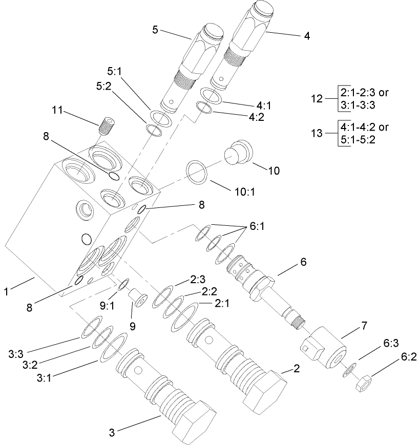Power-Take-Off Manifold Assembly No. 106-2039