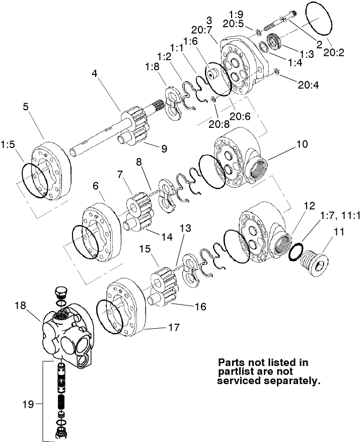 Gear Pump Assembly No. 105-7378