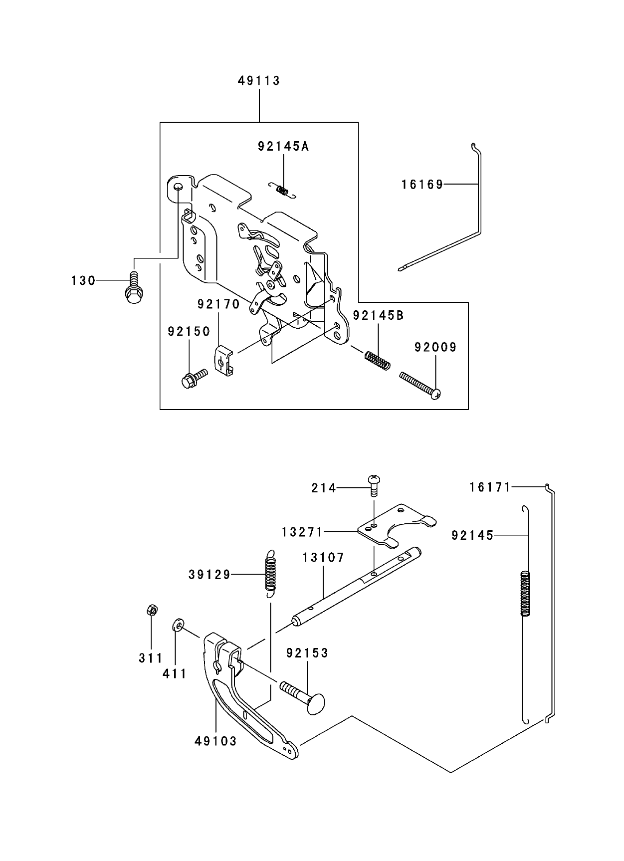 Control Equipment Assembly Kawasaki FH580V AS30