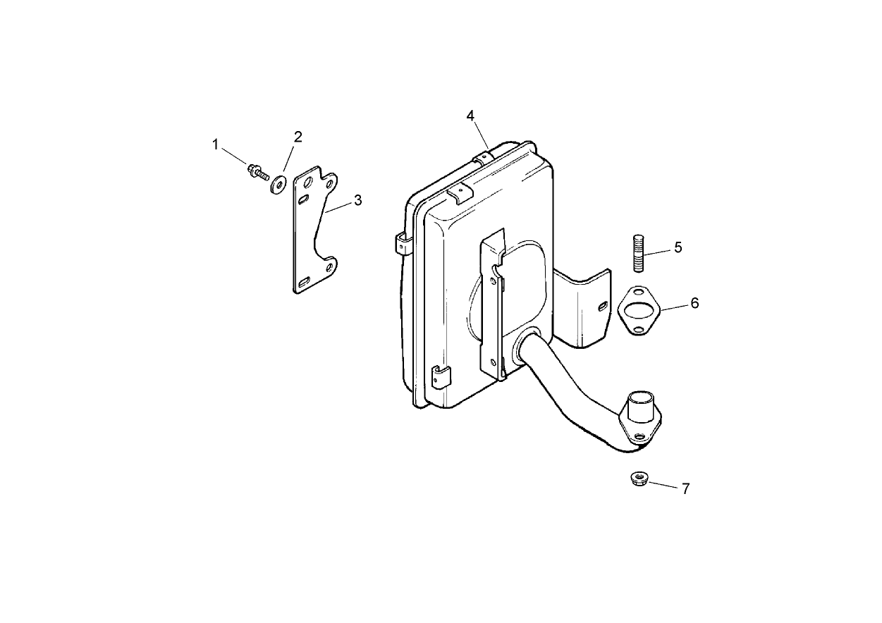 Exhaust Assembly Kohler CV493S 27528