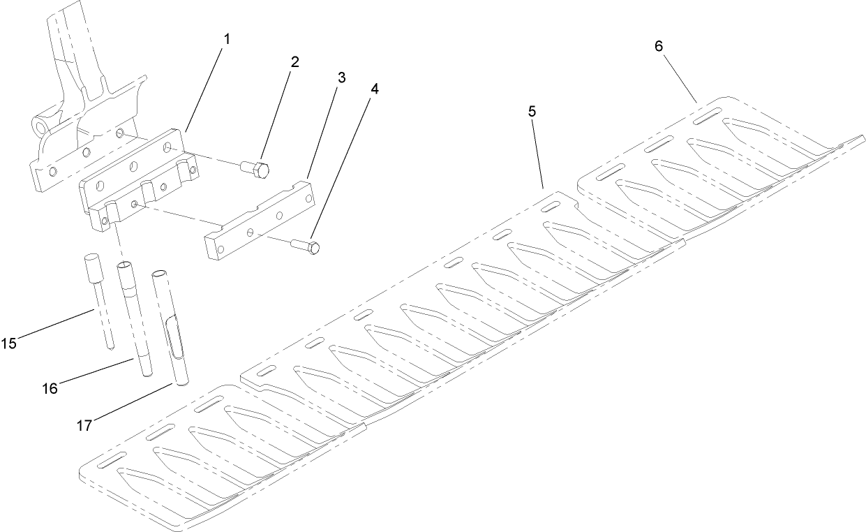 Three Tine, 3/4in Holder Model No. 09223 (Optional)