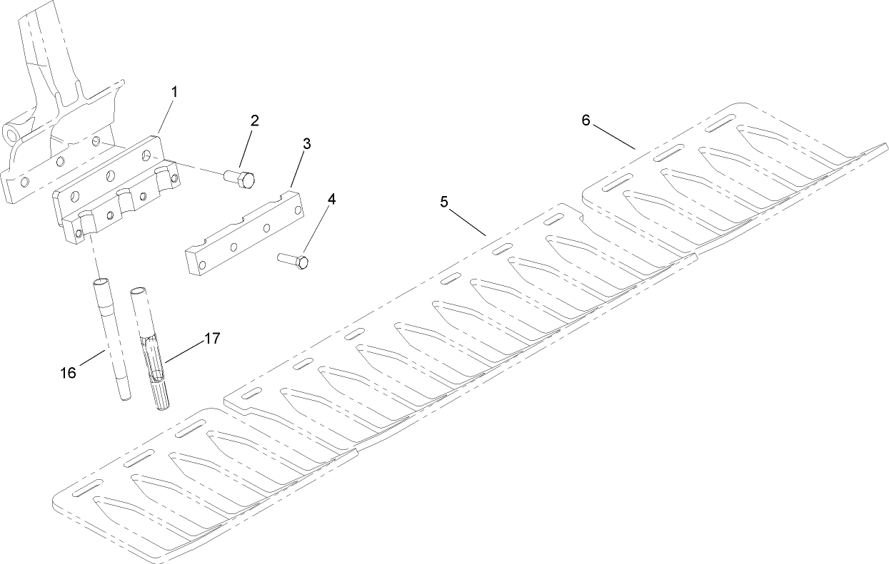 Three Tine 7/8in Tine Holder Model No. 09226 (Optional)
