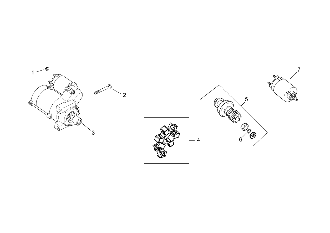 Group 7 - Starting System Assembly  Kohler CH25S 68696