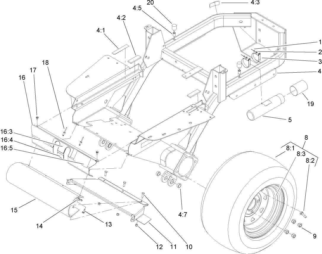 Traction Frame Assembly