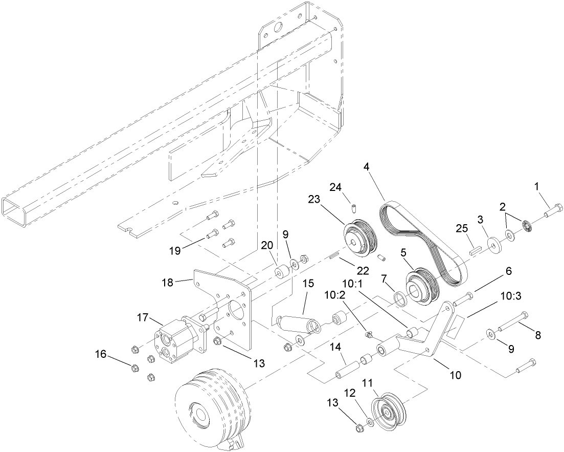 Cooling Pump Drive Assembly