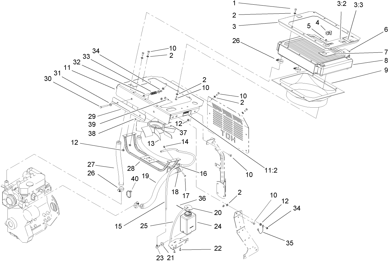 Cooling System Assembly