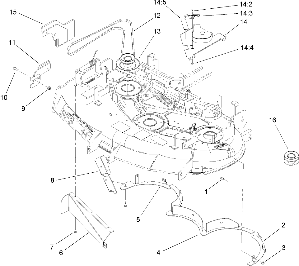 44in Finishing Kit Assembly