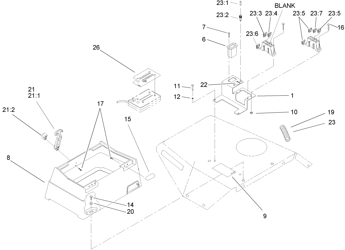 Control Console Assembly