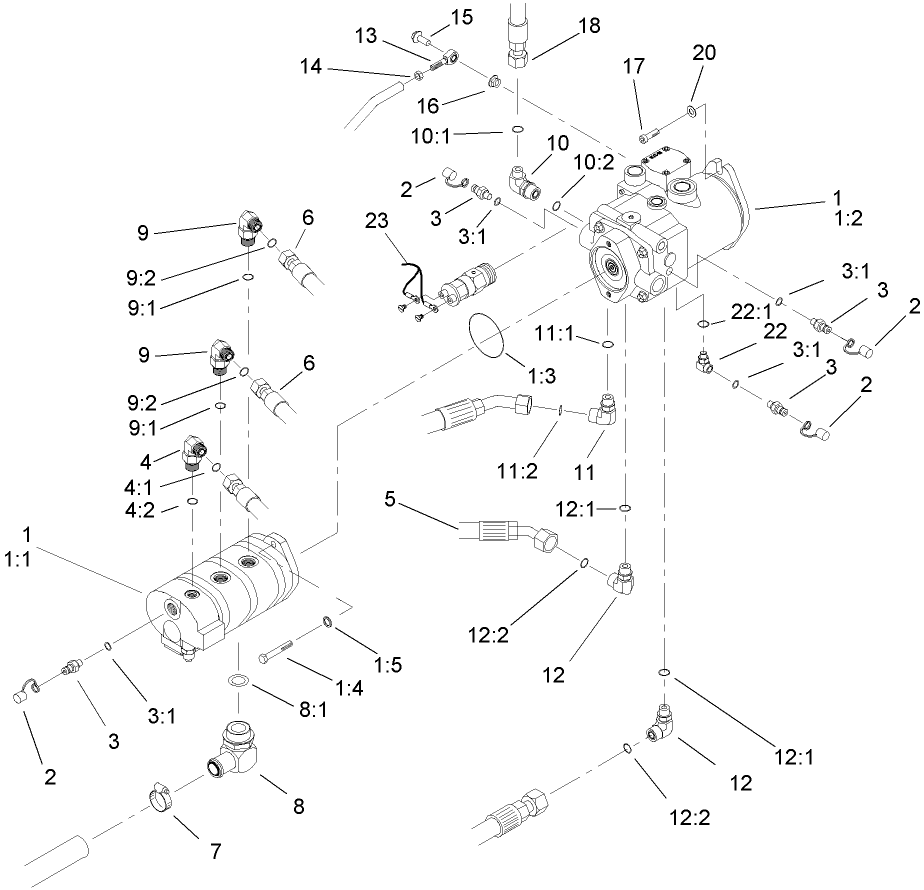 Hydraulic Pump Installation