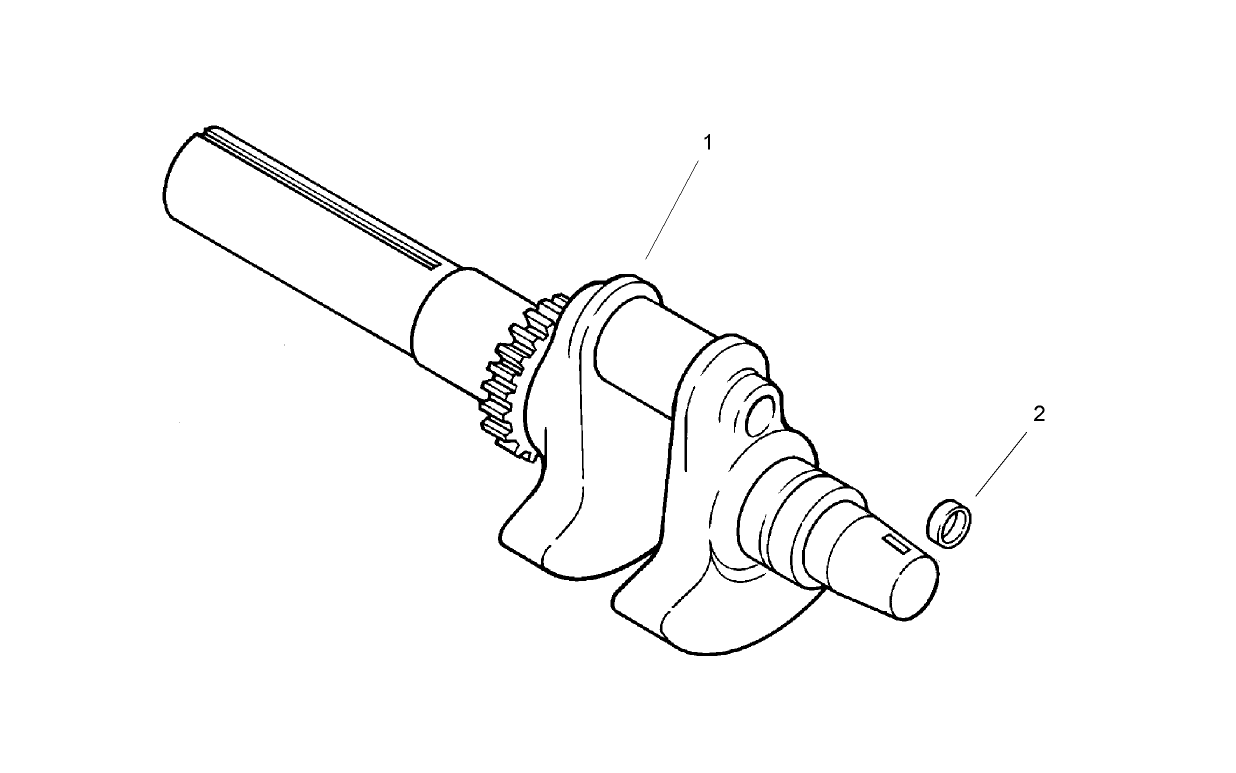 Crankshaft Assembly  Kohler CH740-0054