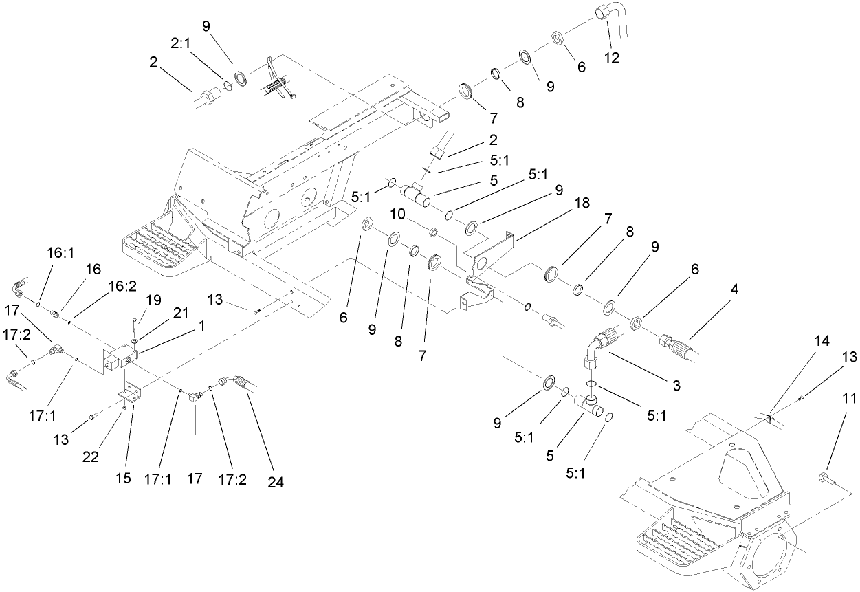 Front Hydraulic Drive Assembly