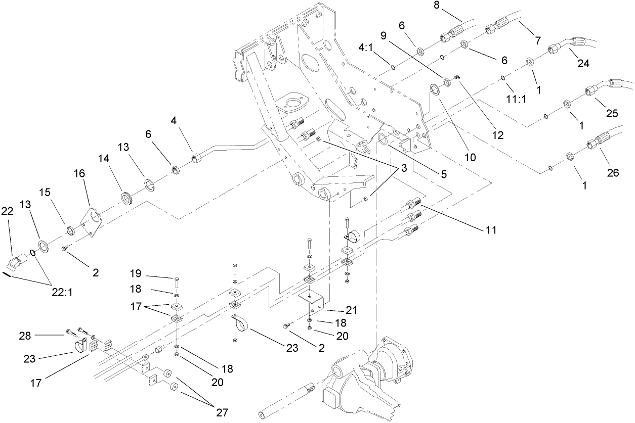 Rear Hydraulic Assembly