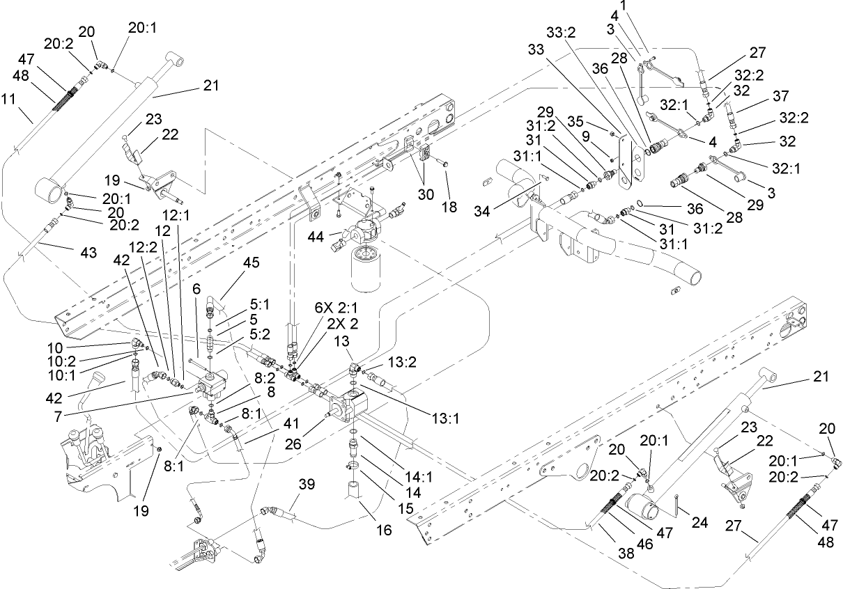 Lift Valve and Hydraulic Assembly