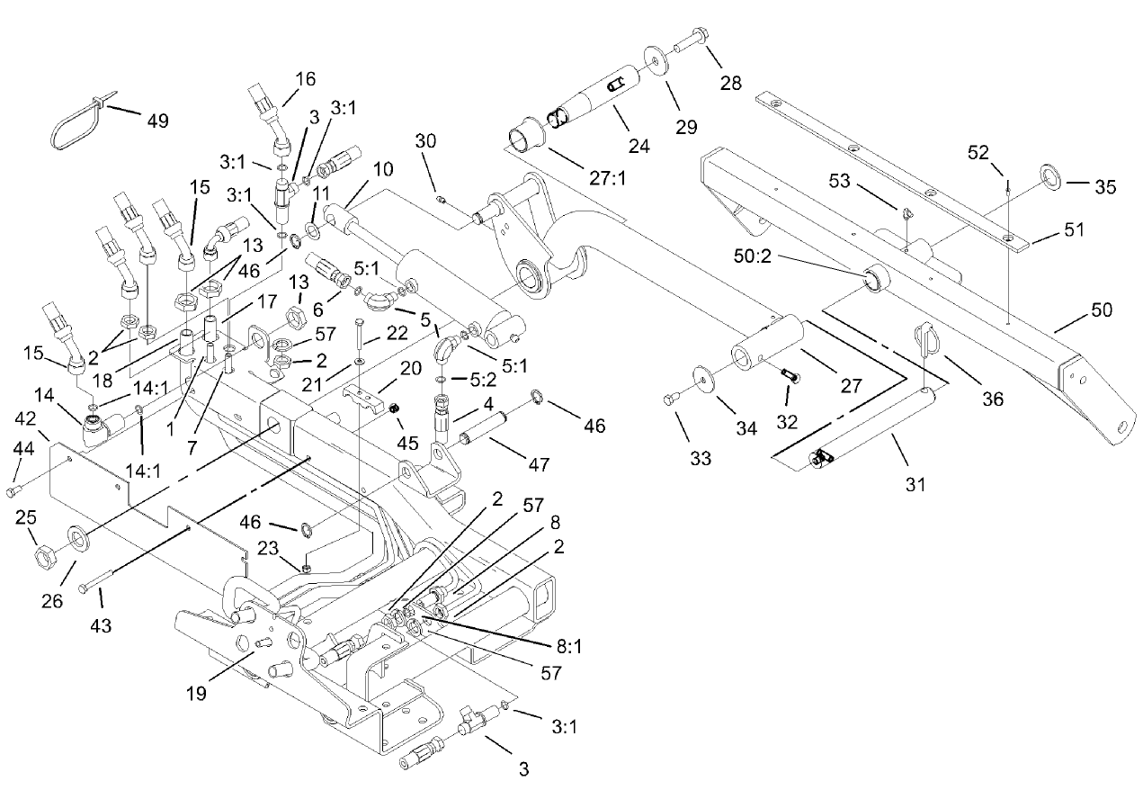 Rear Lift Arm Assembly