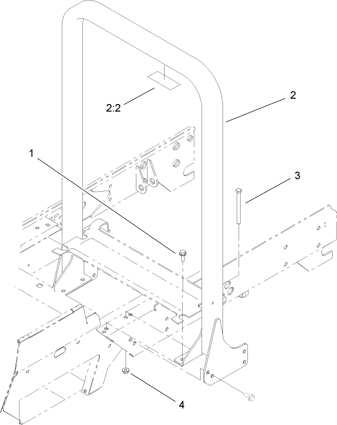 Roll-Over Protection System Assembly