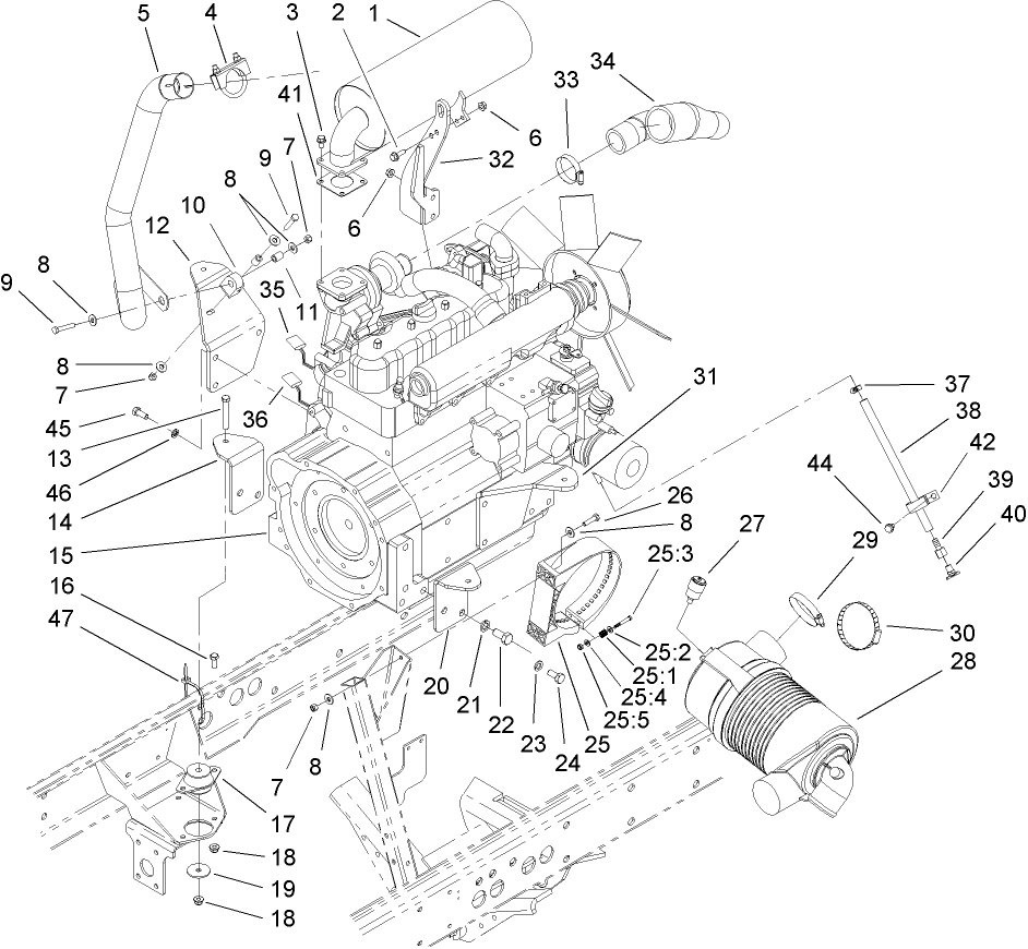 Engine Installation Assembly