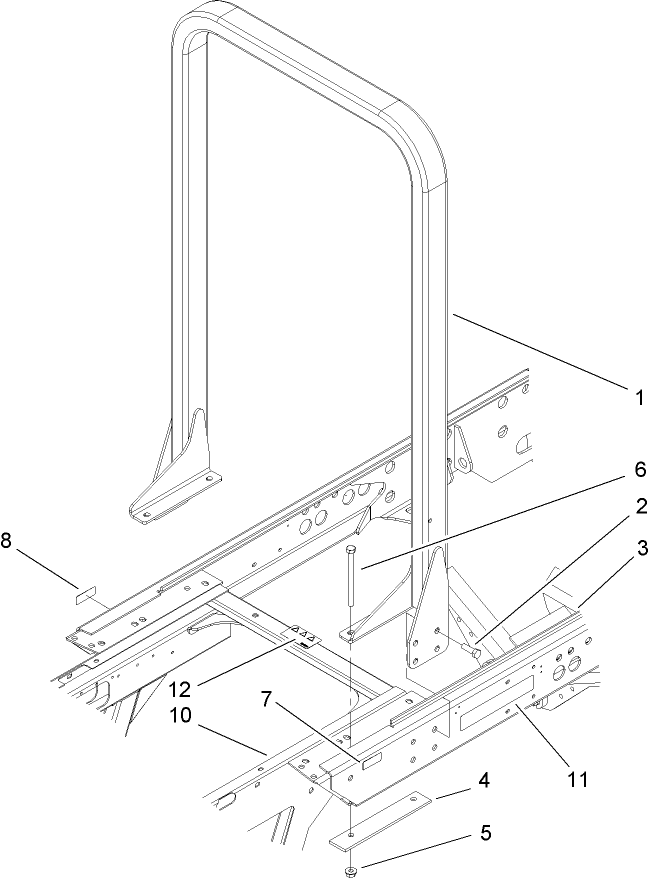 Roll-Over-Protection System Assembly  and Frame Assembly