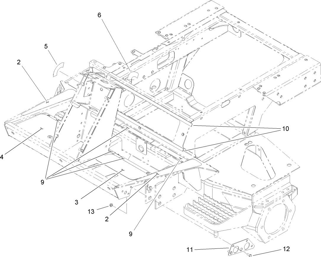 Front Frame Assembly No. 108-6051