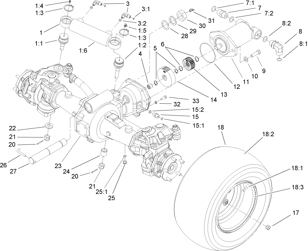Rear Axle Assembly