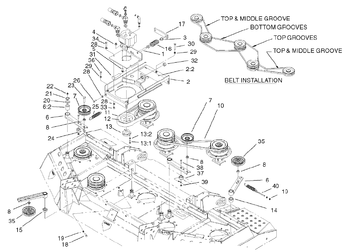 Pulley and Drive Assembly