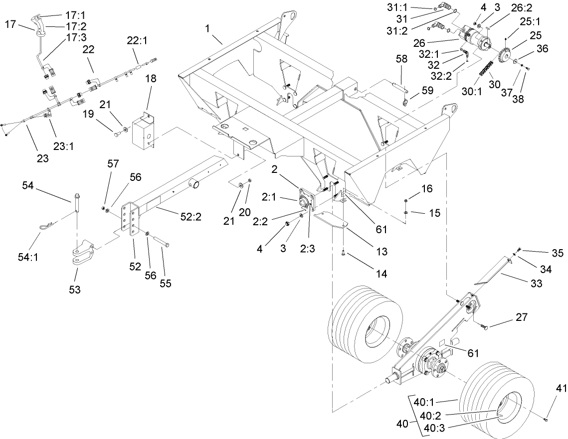Cradle and Trailer Assembly