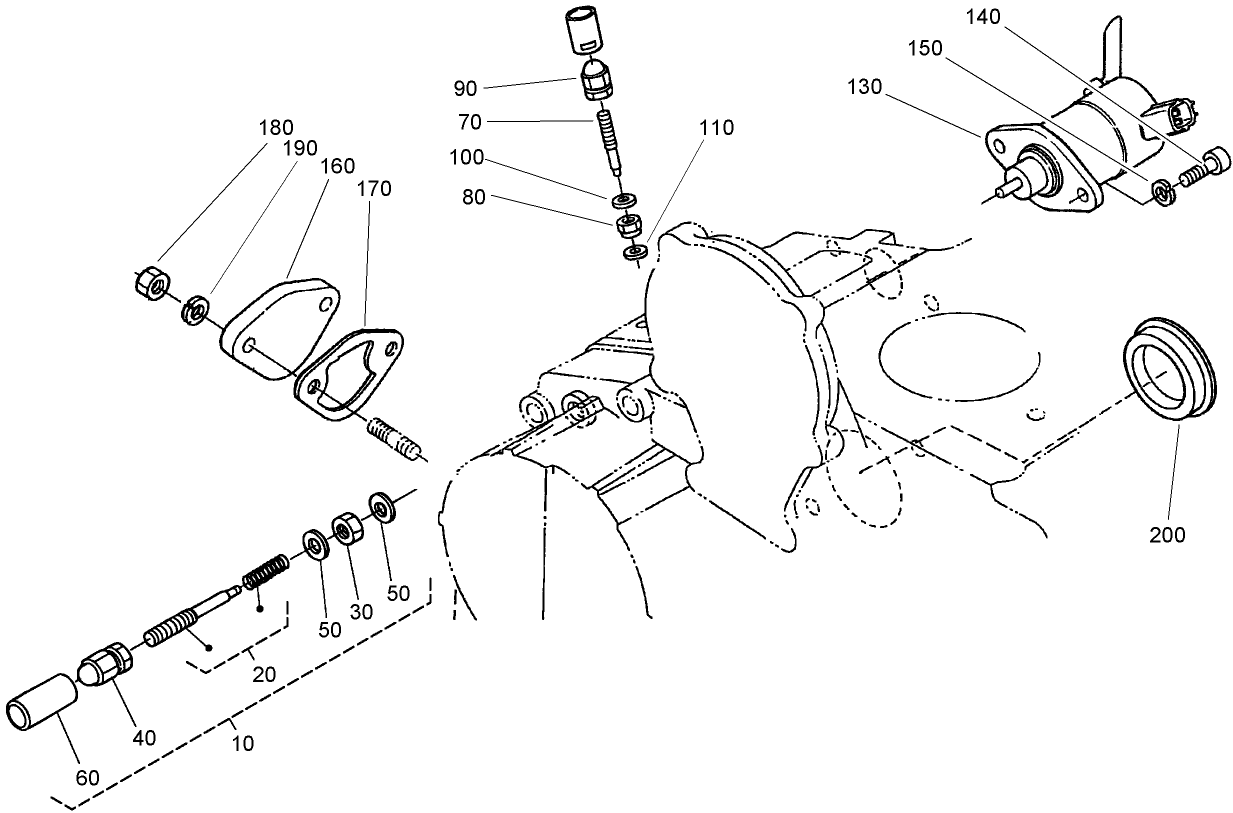 Idle Apparatus Assembly