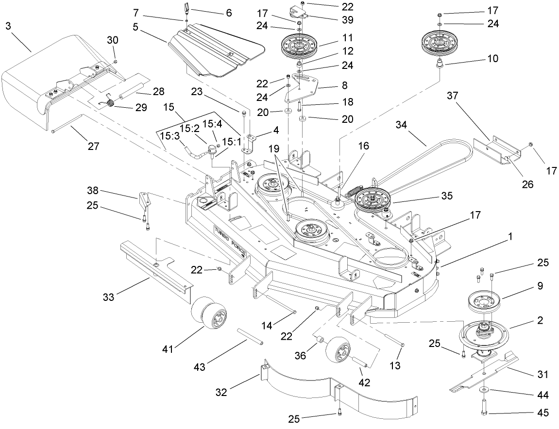 Deck Assembly No. 107-3190