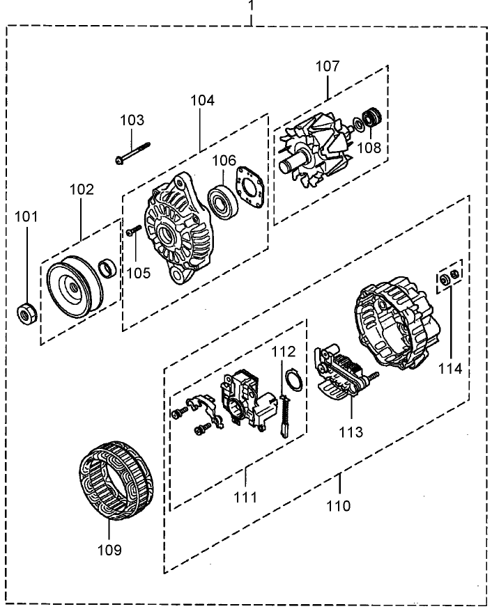 Alternator Assembly