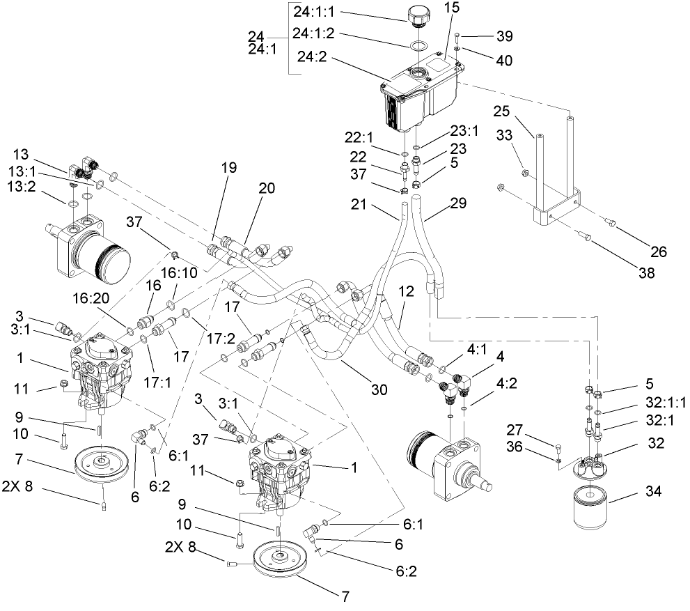 Hydraulic System Assembly