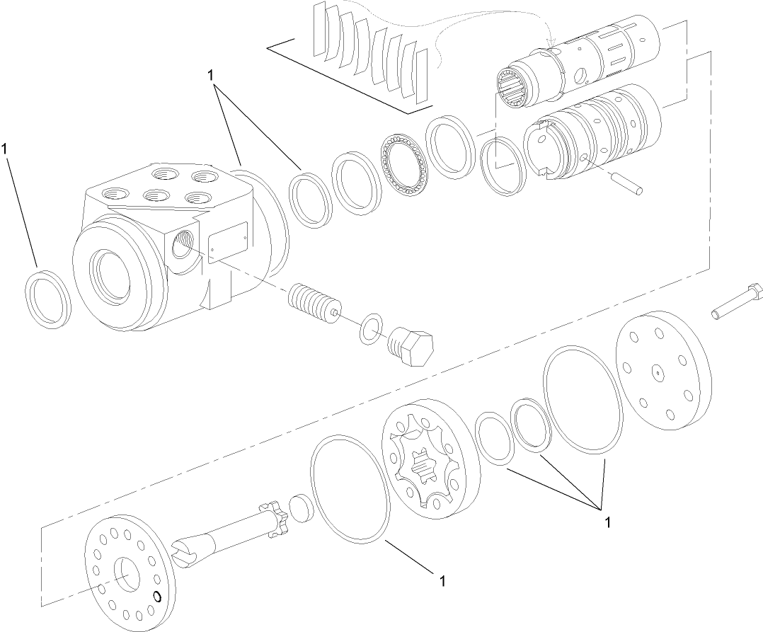 Steering Valve Assembly No. 108-1520