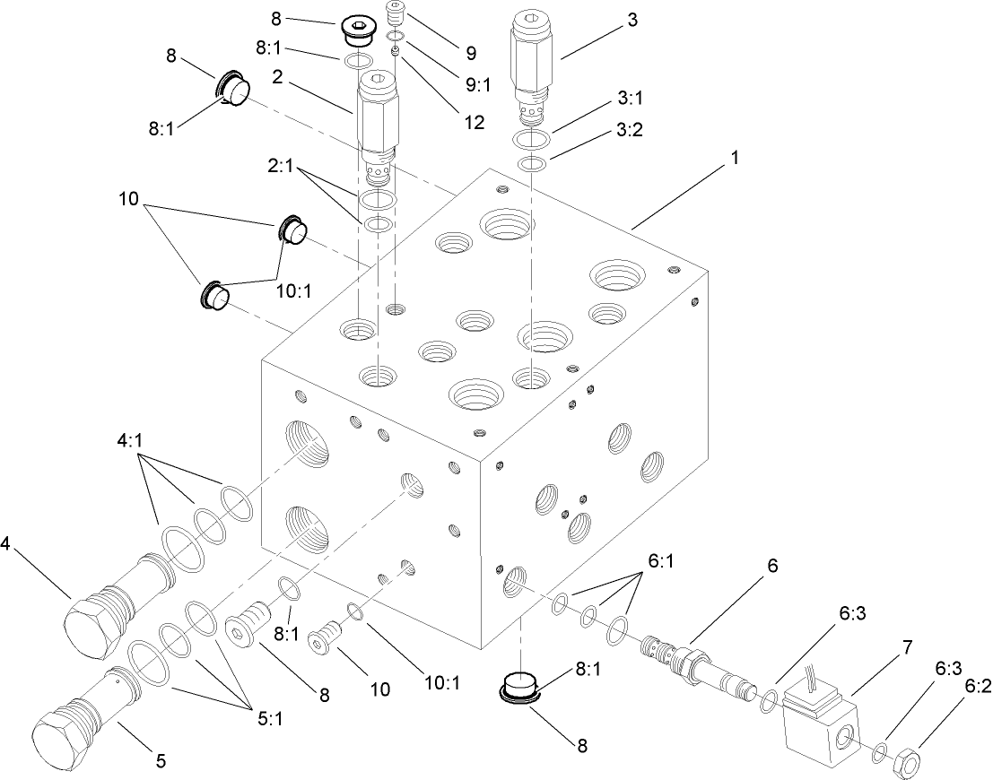 Deck Manifold Assembly No. 95-5908