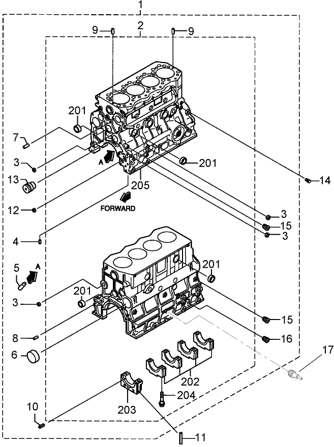 Crankcase Assembly
