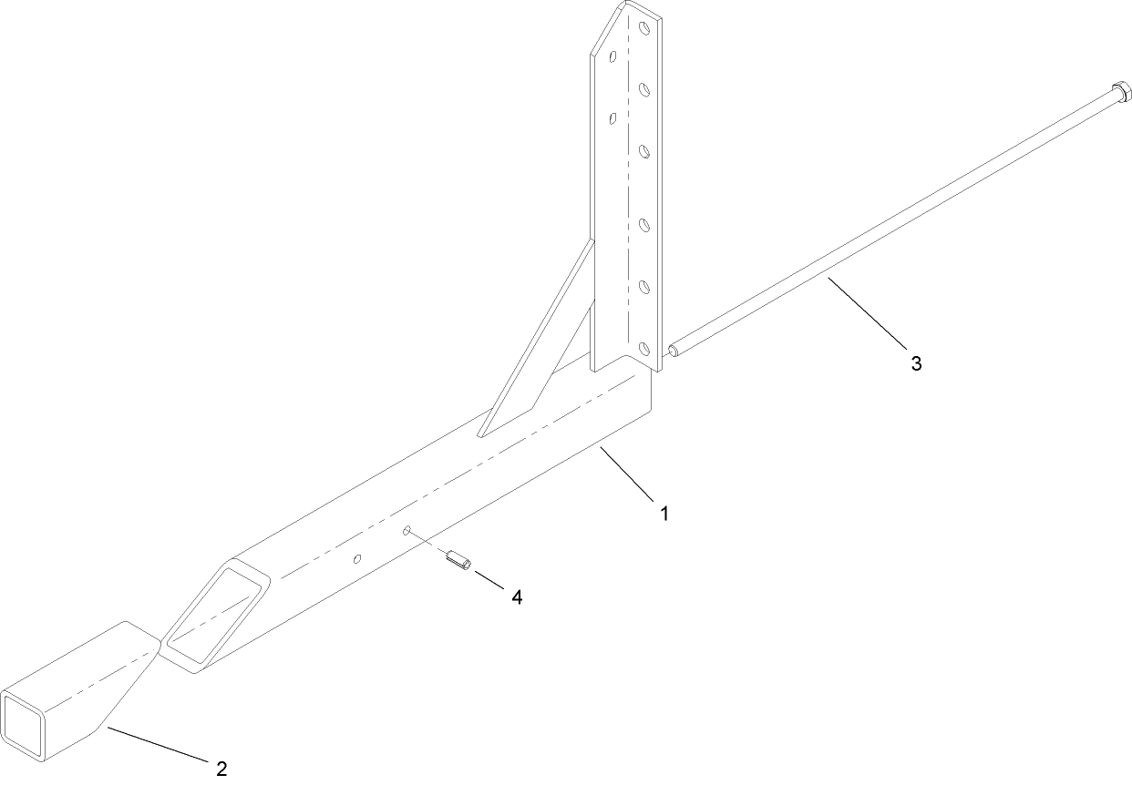 Right Hand Boom Mount Assembly